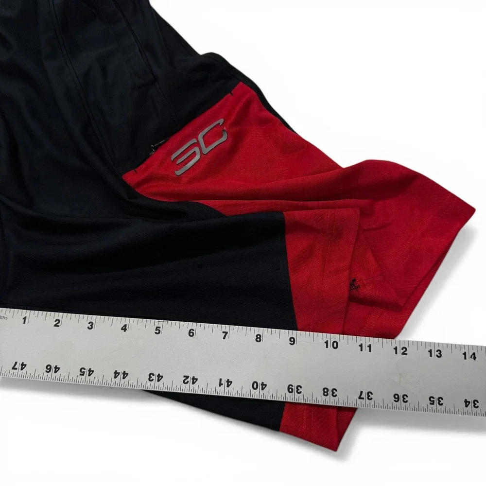 Under Armour Kids SC30 Stephen‎ Curry Basketball Shorts Black Red Small S
